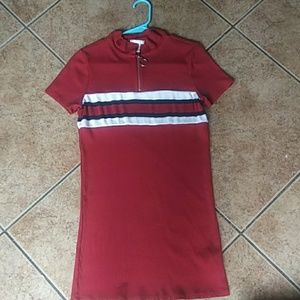 F21 Red dress